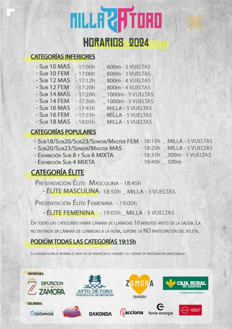 Las "Olimpiadas Toresanas" por la Avenida Carlos Latorre 2 Cartel2 1