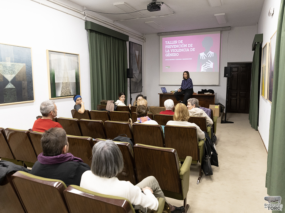 Minuto de silencio, lectura de manifiesto y taller en Toro con motivo el Día Internacional de la Eliminación de la Violencia de Género 1 25N 1