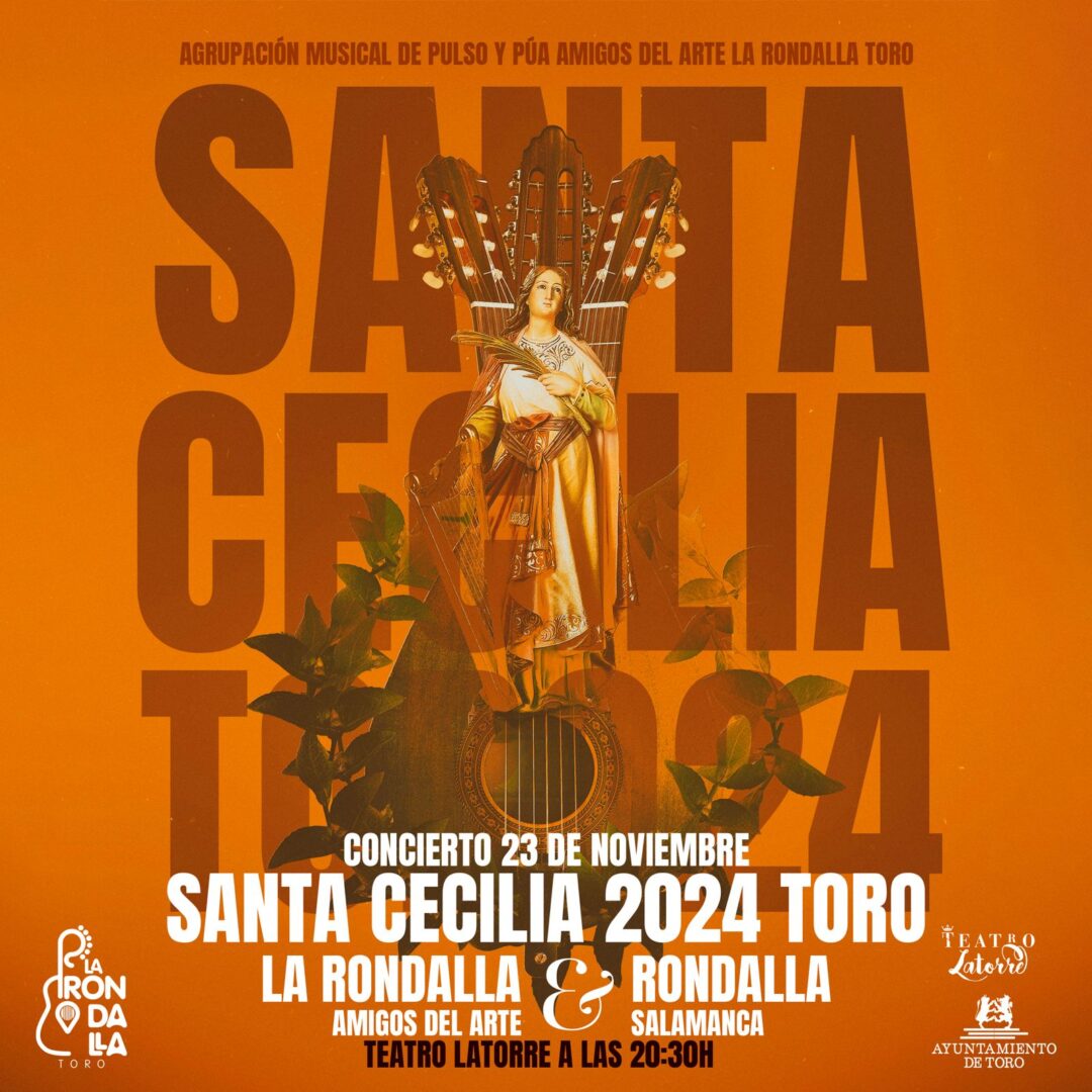 La Agrupación Musical de Pulso y Púa Amigos del Arte La Rondalla de Toro prepara su tradicional concierto en honor a Santa Cecilia 1 Cartel Rondalla