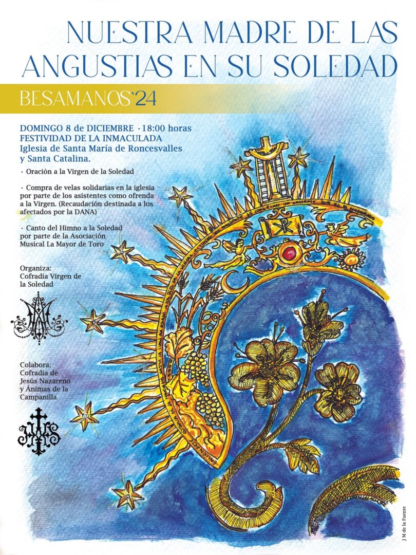 La Iglesia de Santa Catalina acogerá su tradicional Besamanos el próximo domingo 1 PHOTO 2024 12 01 23 37 22