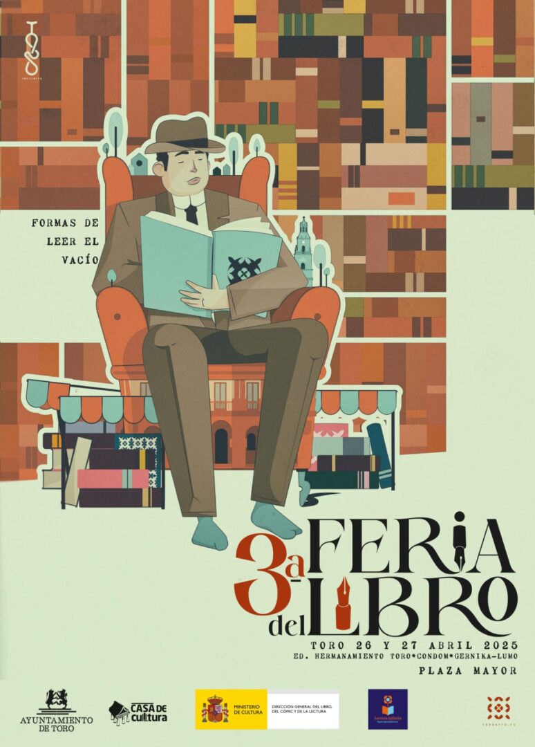 La III edición de la Feria del Libro de Toro tendrá lugar el 26 y 27 de Abril 1 Cartel
