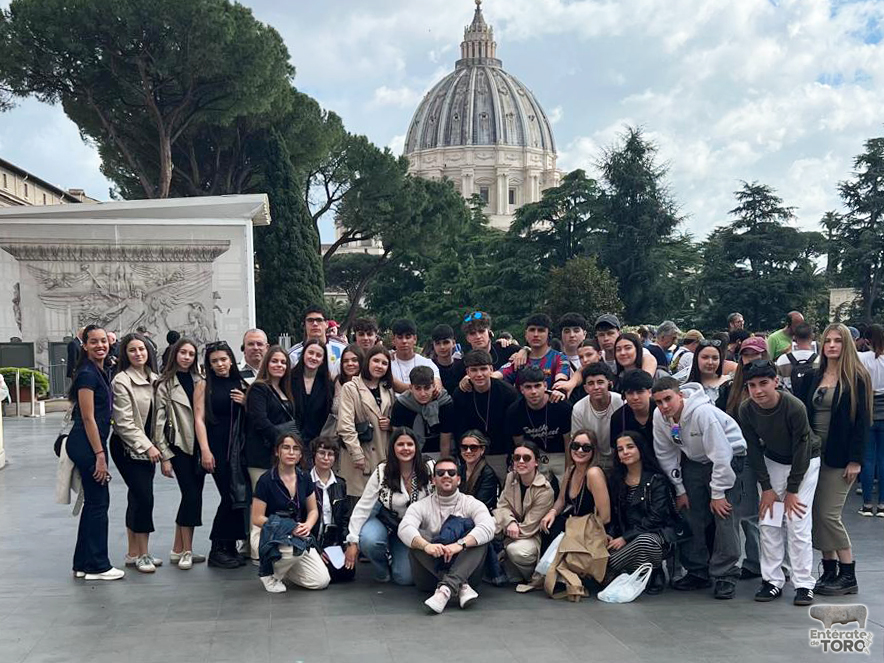 Estudiantes del IES Cardenal Pardo Tavera de Toro viven un momento histórico en su viaje a Roma 2 2