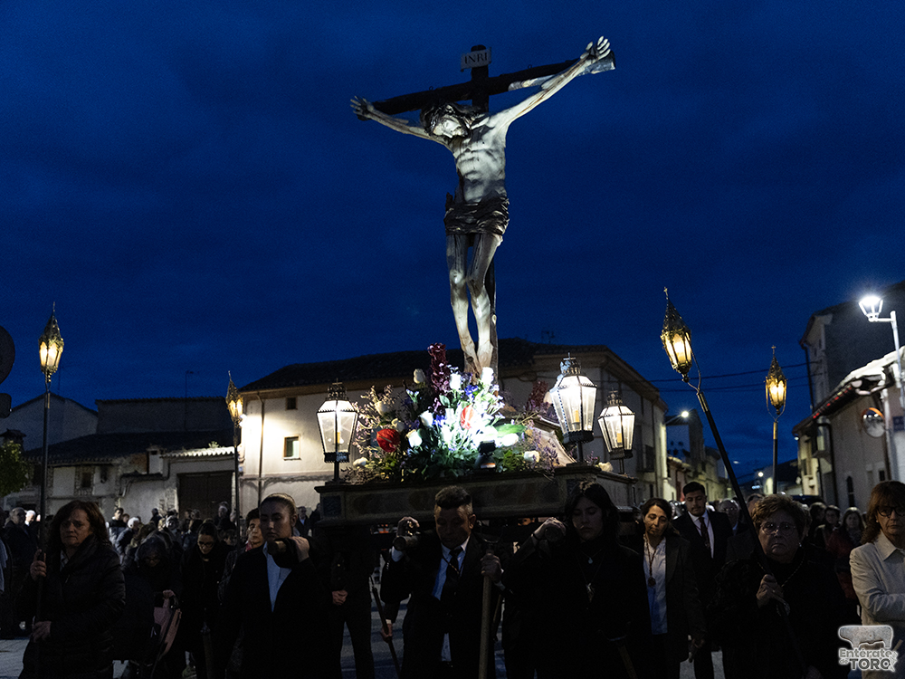 La Cofradía de la Santísima Vera Cruz protagonista en la noche del Jueves Santo 11 Tagarabuena 11