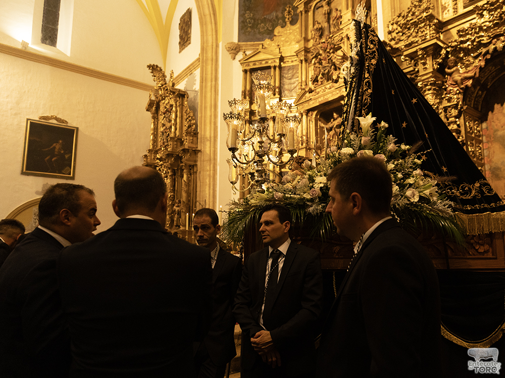 Se cancela la procesión de Nuestra Señora de los Dolores por el mal tiempo 15 Viernes de Dolores 15