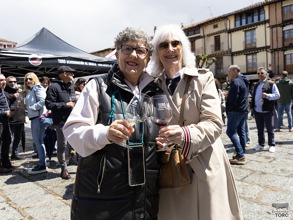 La lluvia no frenó brindar por el Día del Vino con Denominación de Origen en la ciudad de Toro. 14 Brindis DO 14