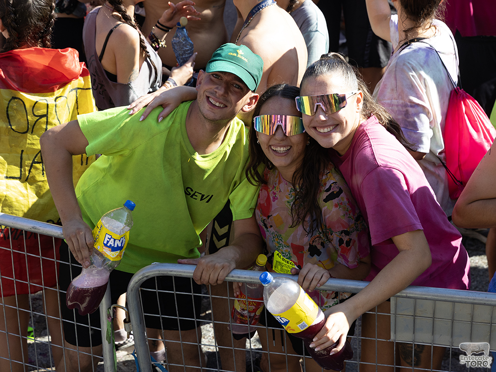 La tradicional mojada da comienzo a las Ferias y Fiestas de San Agustín 7 Mojada y pregon 7