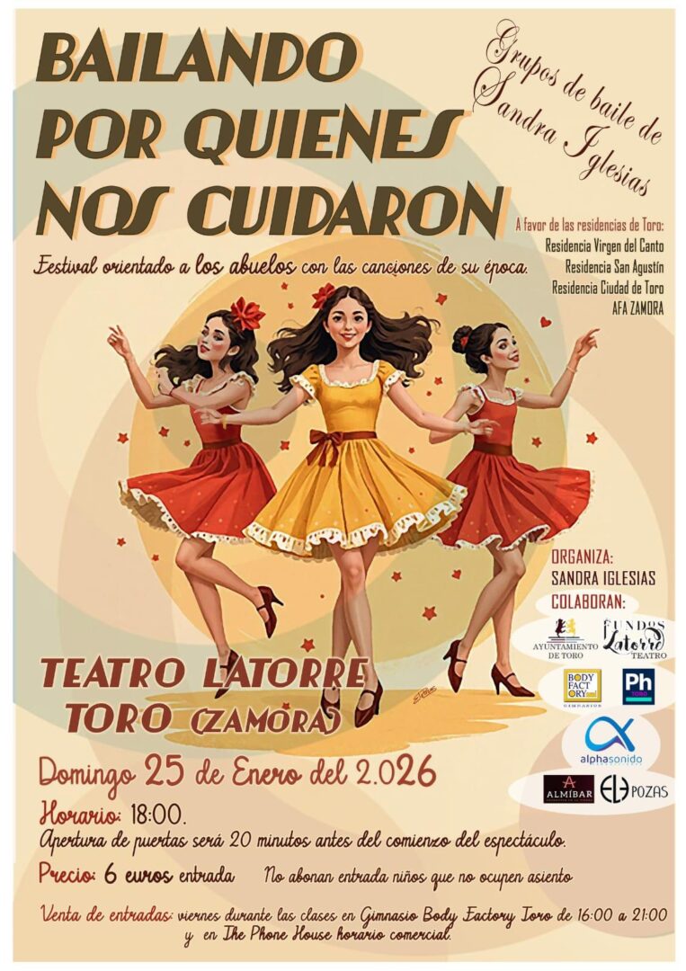 El teatro acoge este domingo el festival solidario “Bailando por quienes nos cuidan” 1 Cartel 2