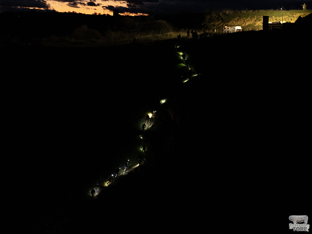 El toresano Alberto José Calvo Ferrero ganador del Trail Barranqueras 10 Trail 11