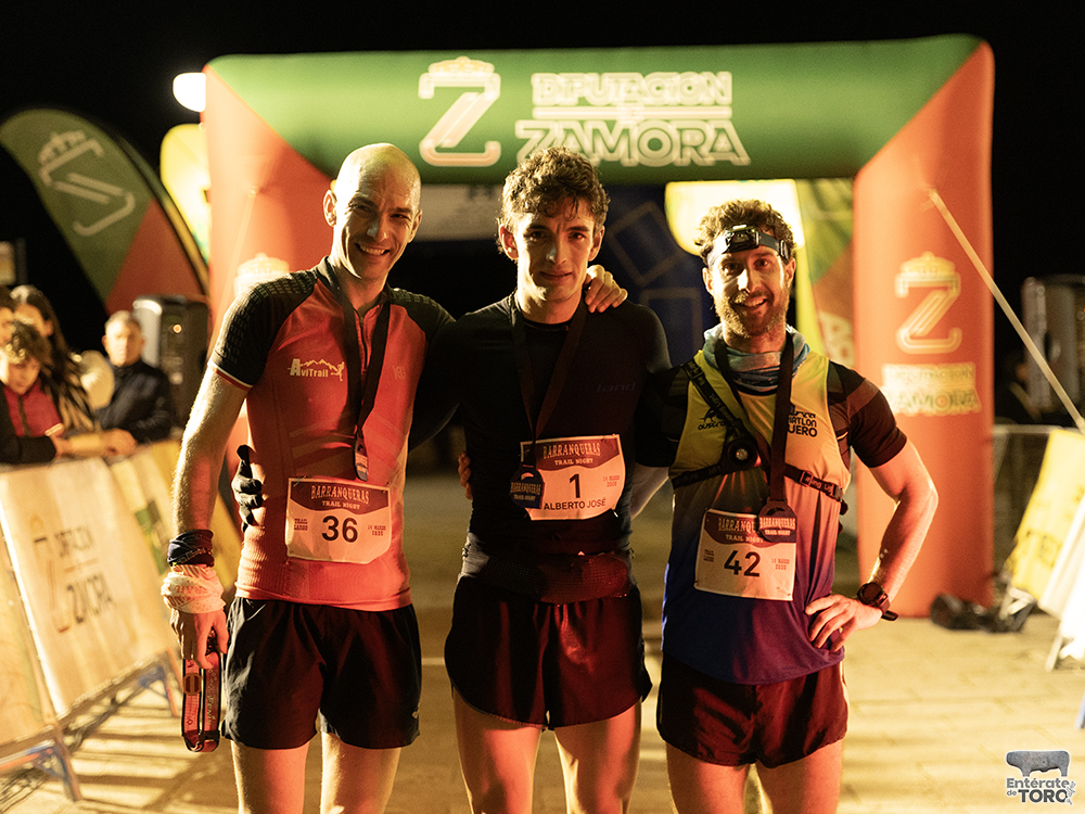 El toresano Alberto José Calvo Ferrero ganador del Trail Barranqueras 1 Trail 3