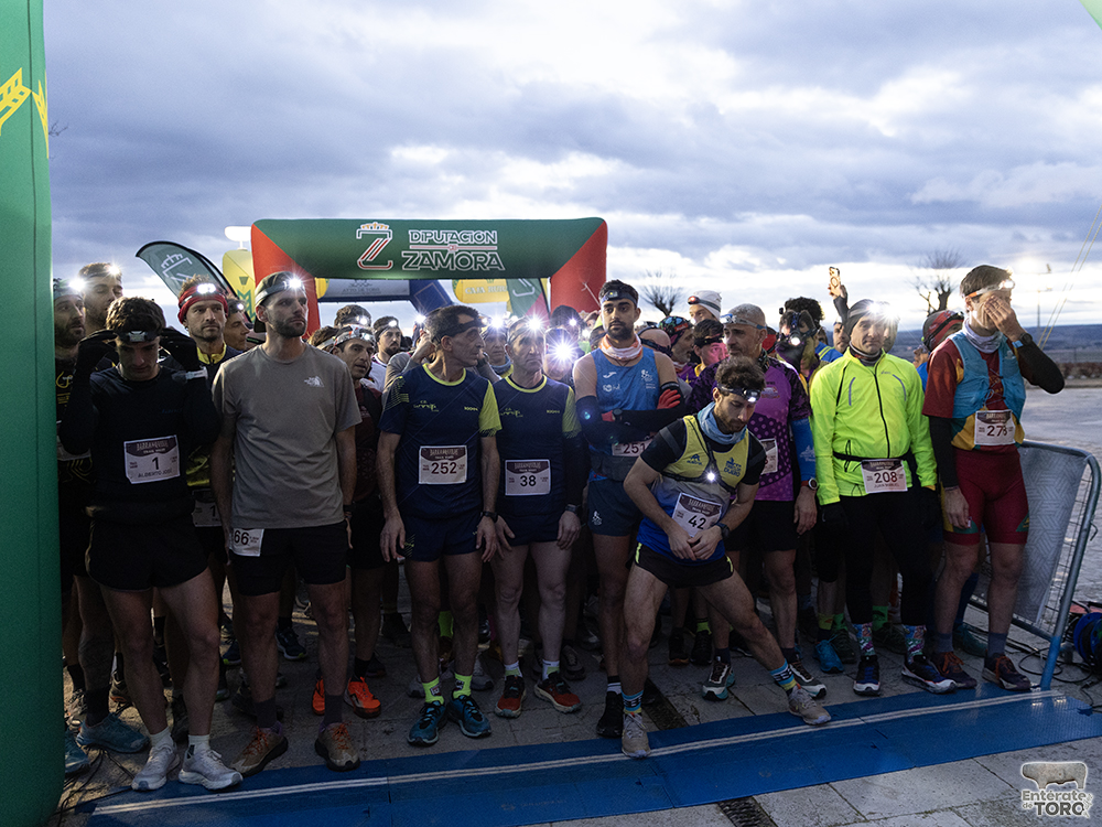 El toresano Alberto José Calvo Ferrero ganador del Trail Barranqueras 36 Trail 37