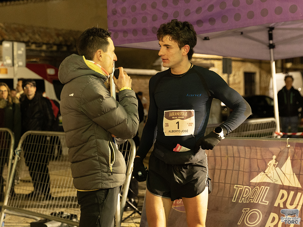 El toresano Alberto José Calvo Ferrero ganador del Trail Barranqueras 2 Trail 4